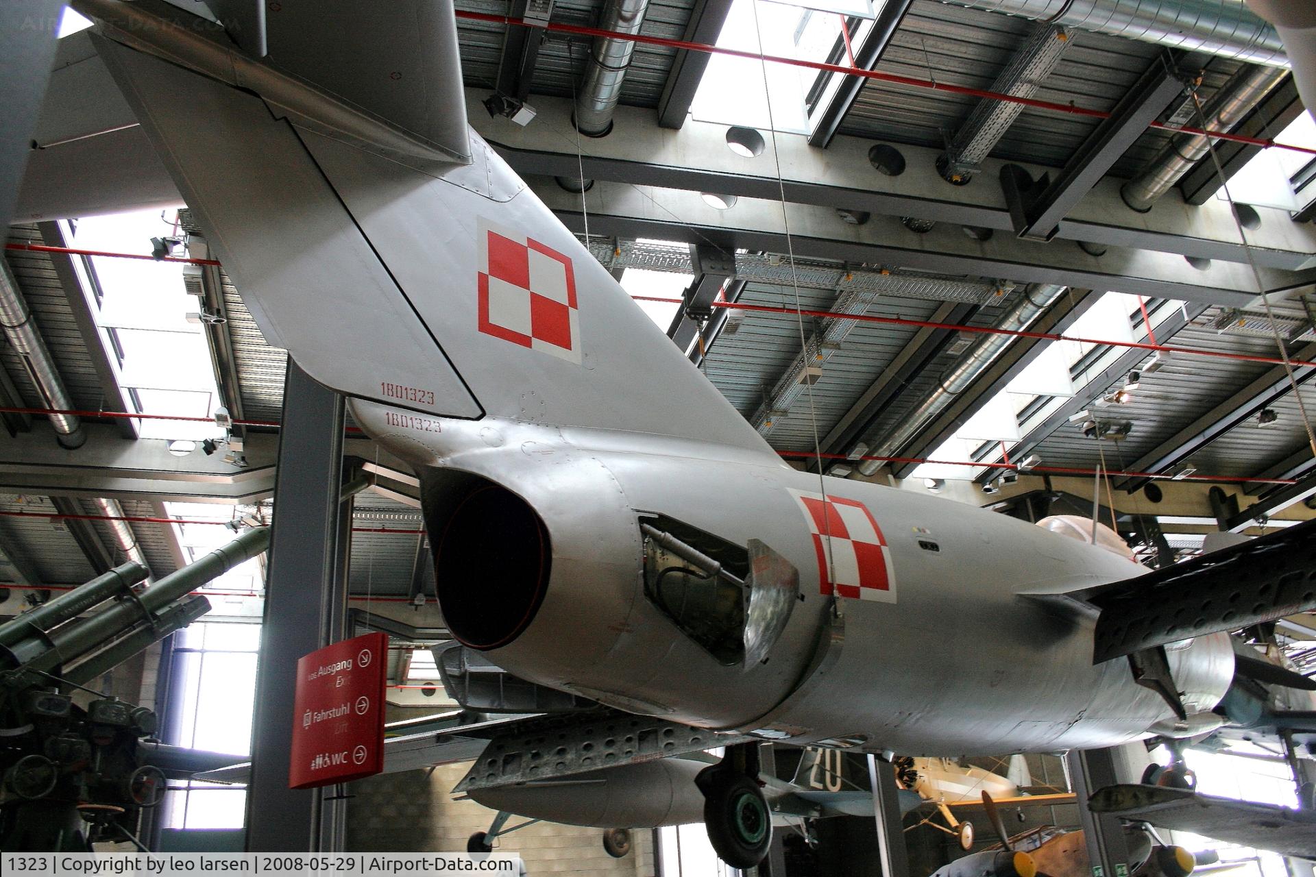 1323, PZL-Mielec Lim-2 (MiG-15bis) C/N 1B01323, Technikmuseum Berlin 29.5.2008