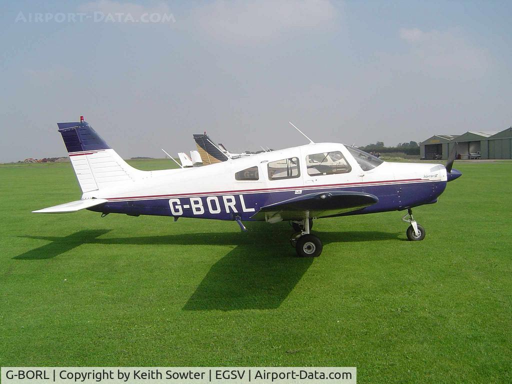 G-BORL, 1978 Piper PA-28-161 Cherokee Warrior II C/N 28-7816256, Visiting aircraft