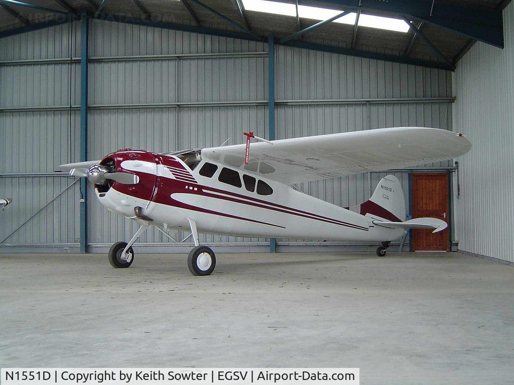 N1551D, 1952 Cessna 190 C/N 7773, Resident aircraft