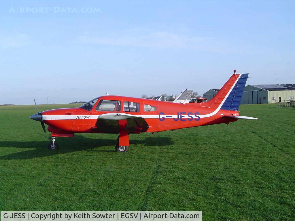 G-JESS, 1978 Piper PA-28R-201T Cherokee Arrow III C/N 28R-7803334, Visiting aicraft