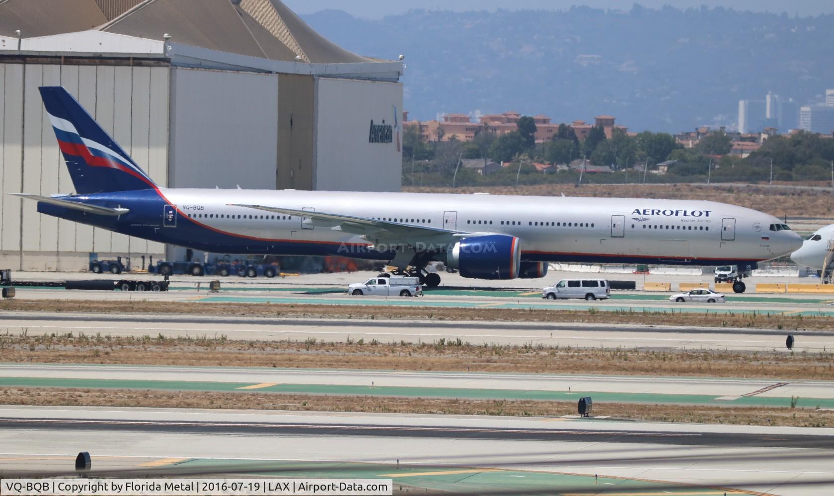 VQ-BQB, 2013 Boeing 777-3M0/ER C/N 41687, Aeroflot