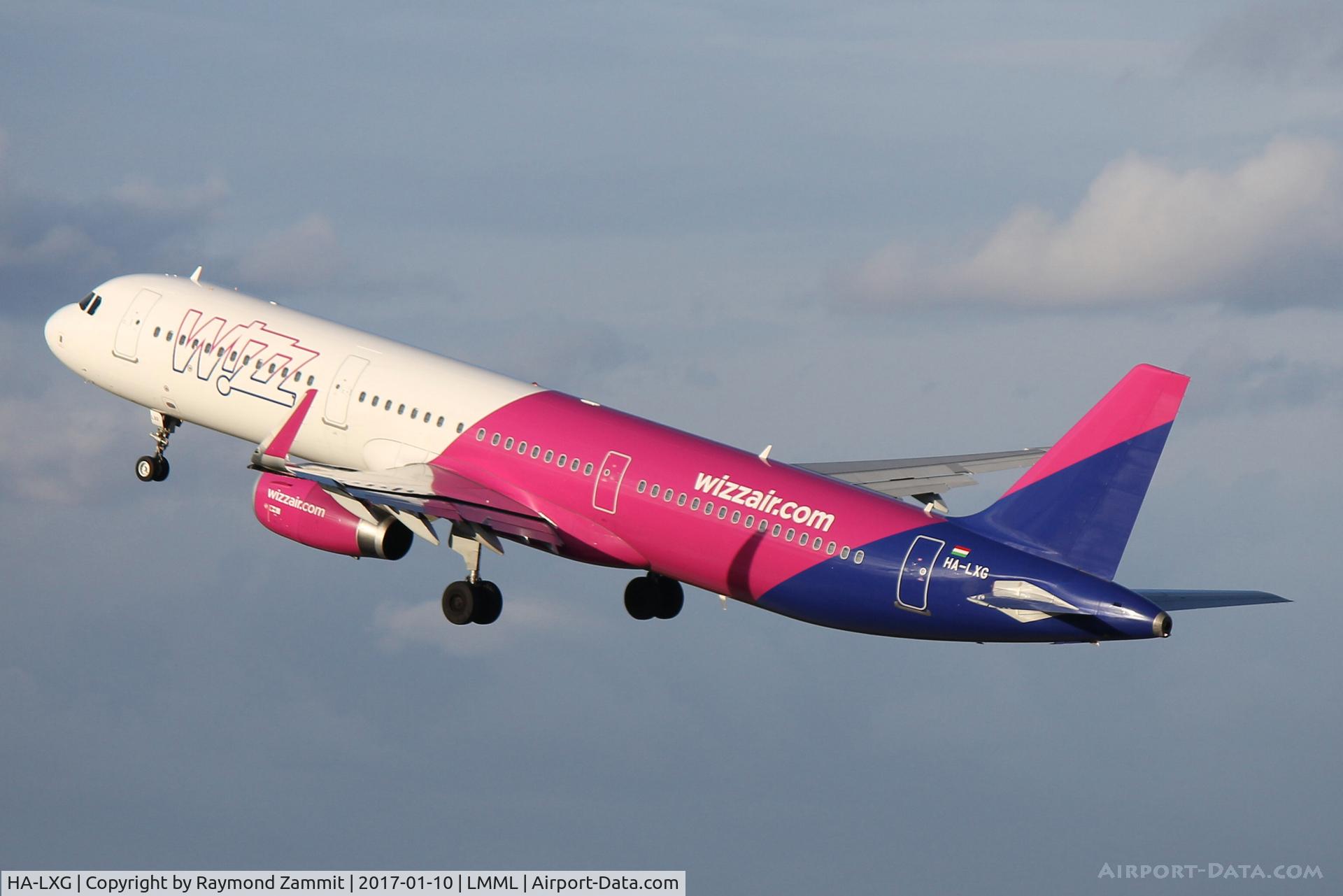 HA-LXG, 2016 Airbus A321-231 C/N 7182, A321 HA-LXG Wizzair