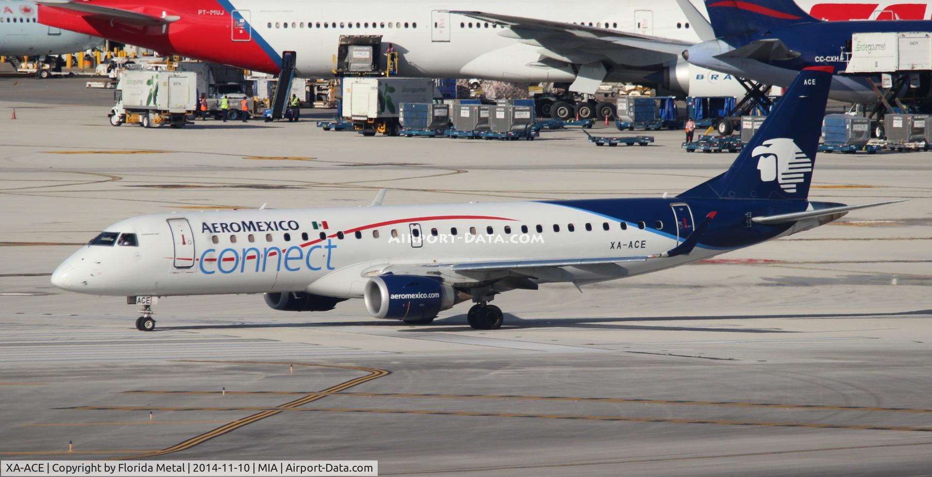 XA-ACE, 2012 Embraer 190AR (ERJ-190-100IGW) C/N 19000518, Aeromexico