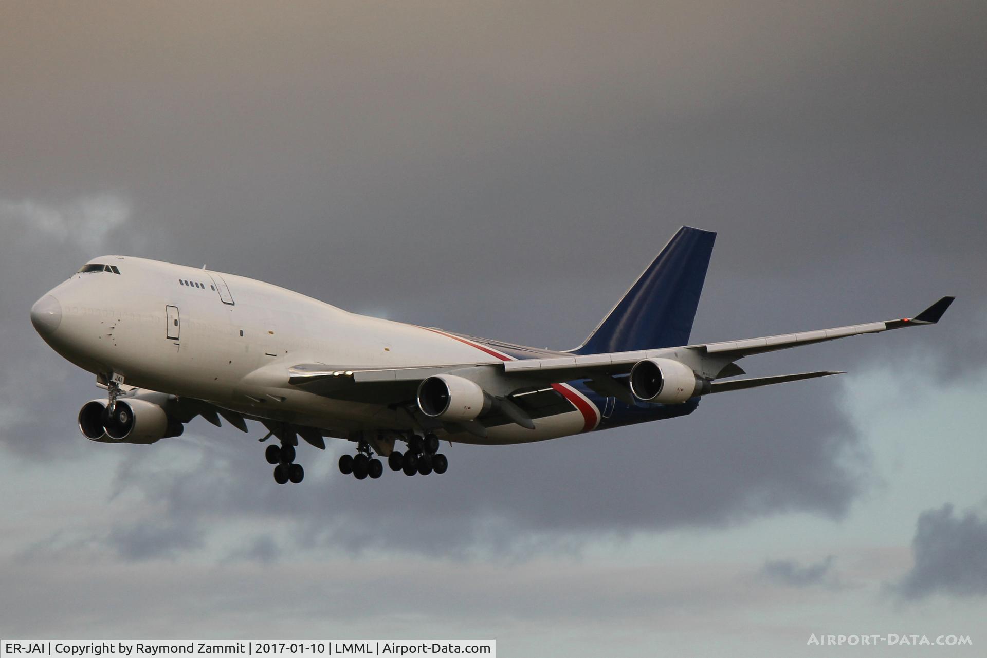 ER-JAI, 1996 Boeing 747-412/BDSF C/N 26562, B747 ER-JAI Aerotrans Cargo