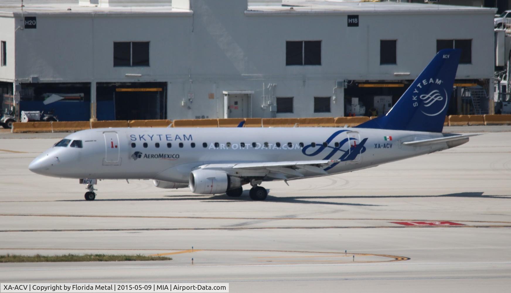 XA-ACV, 2005 Embraer 170SU (ERJ-170-100SU) C/N 17000046, Aeromexico