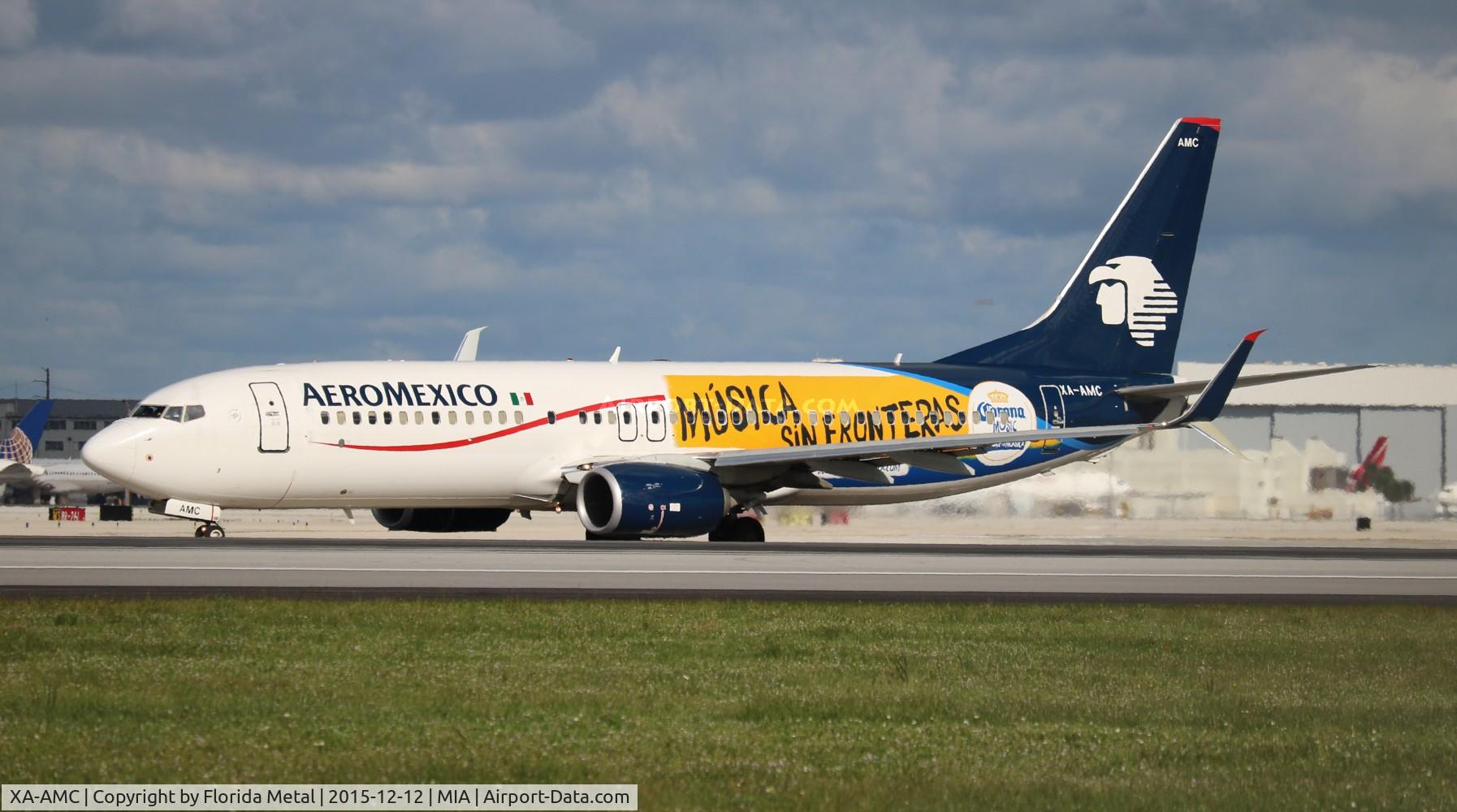 XA-AMC, 2013 Boeing 737-852 C/N 36704, Aeromexico