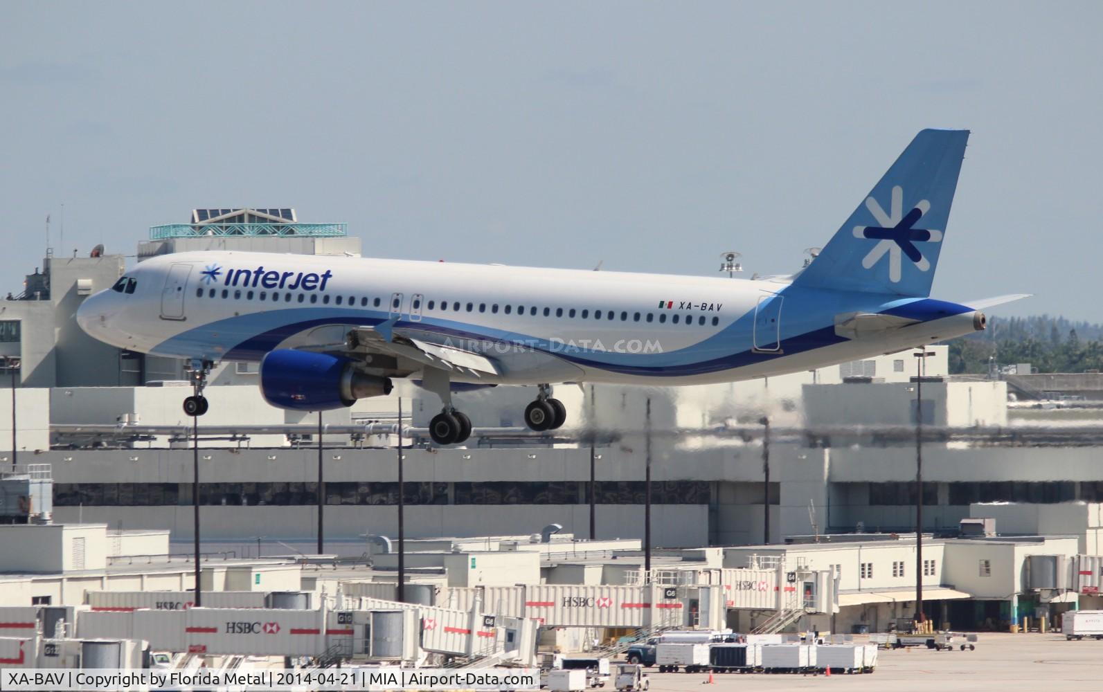 XA-BAV, 2012 Airbus A320-214 C/N 5372, Interjet