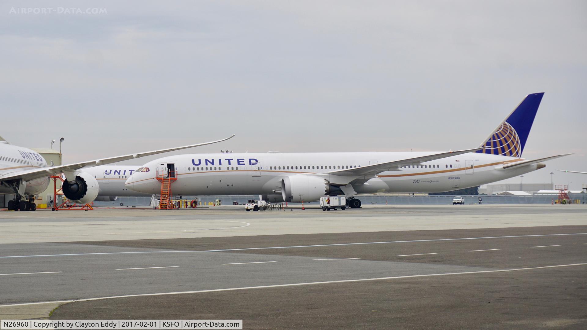 N26960, 2015 Boeing 787-9 Dreamliner Dreamliner C/N 36408, SFO 2017