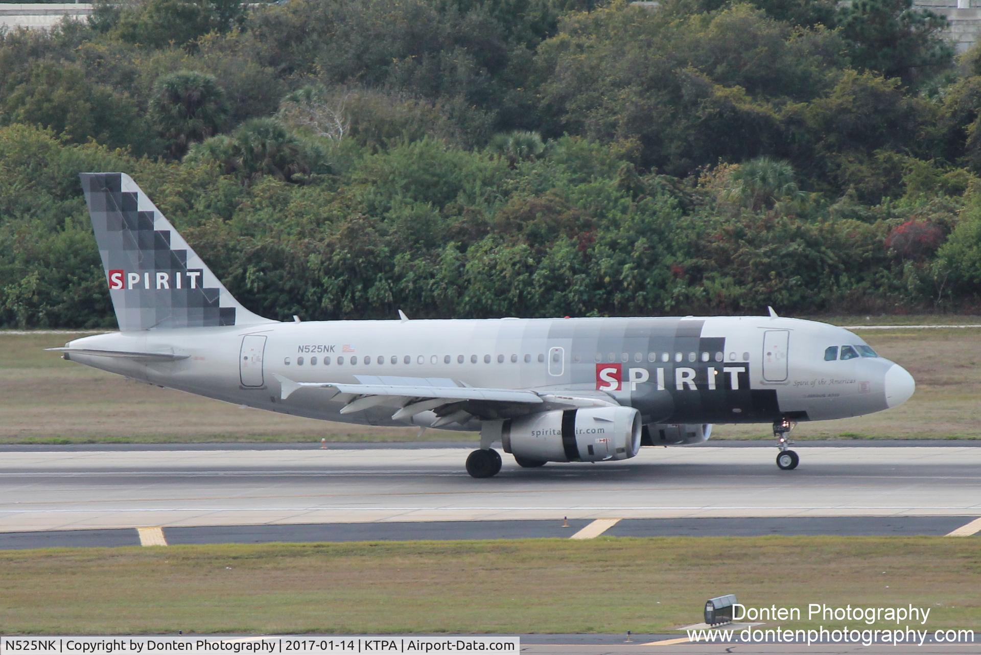 N525NK, 2006 Airbus A319-132 C/N 2942, Spirit Flight 729 (N525NK) 