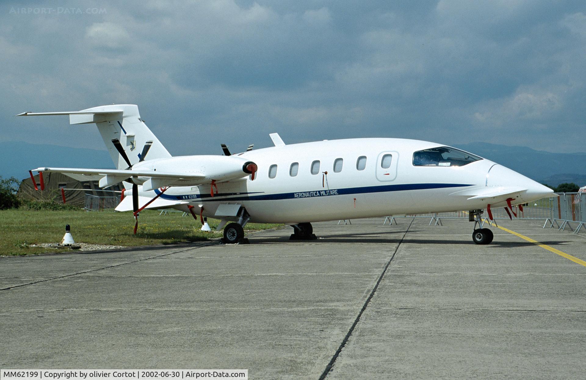 MM62199, Piaggio P-180AM Avanti C/N 1041, Colmar airshow 2002