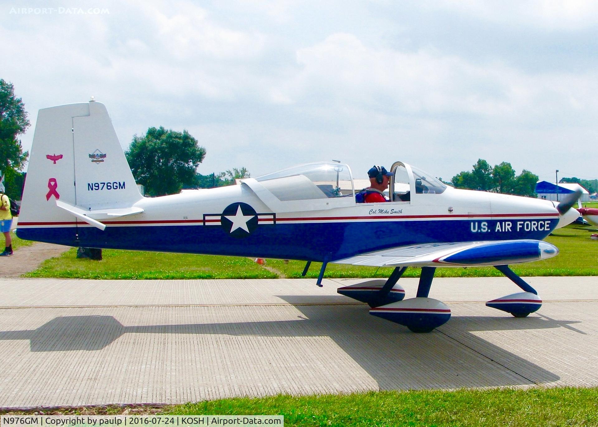 N976GM, 2005 Vans RV-7A C/N 71510, At Oshkosh.