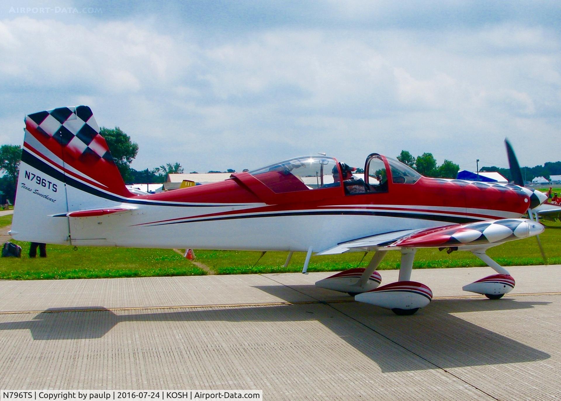 N796TS, Vans RV-7A C/N 71444, At Oshkosh.