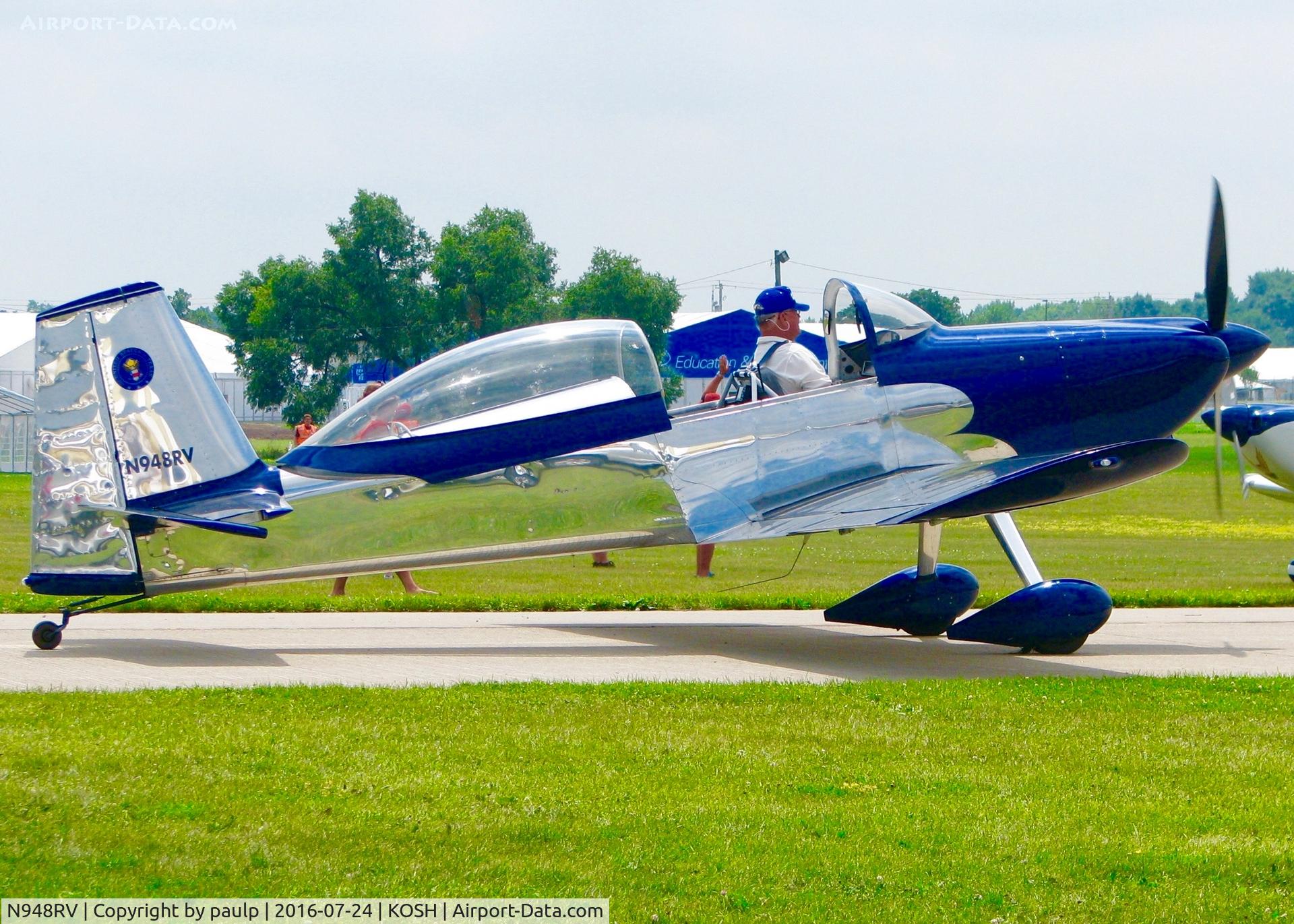 N948RV, 2004 Vans RV-8 C/N 82021, At Oshkosh.
