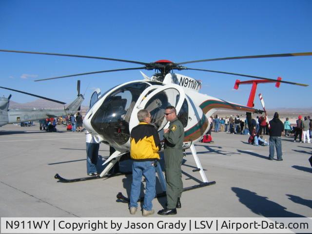 N911WY, 2000 MD Helicopters 369FF C/N 0144FF, LVMPD Police Helicopter