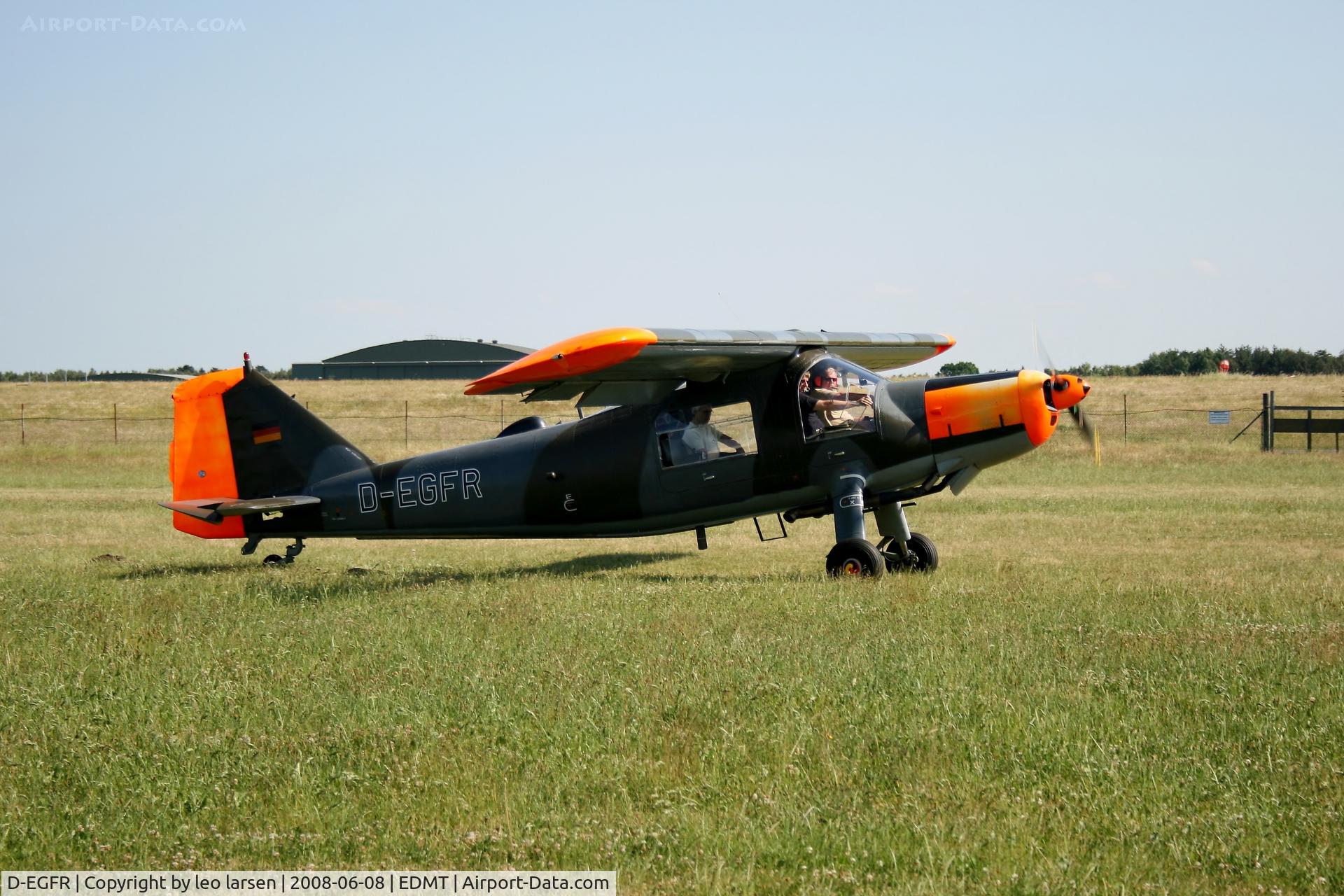 D-EGFR, Dornier Do-27A-1 C/N 160, Nordholz 8.6.2008