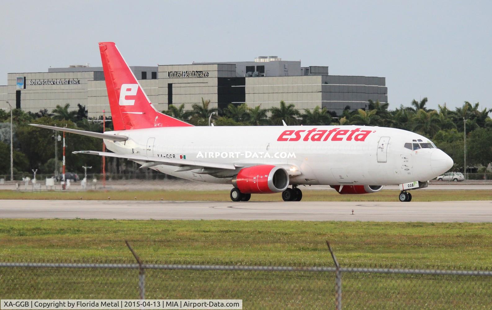 XA-GGB, 1989 Boeing 737-3M8 C/N 24023, Estafeta Cargo