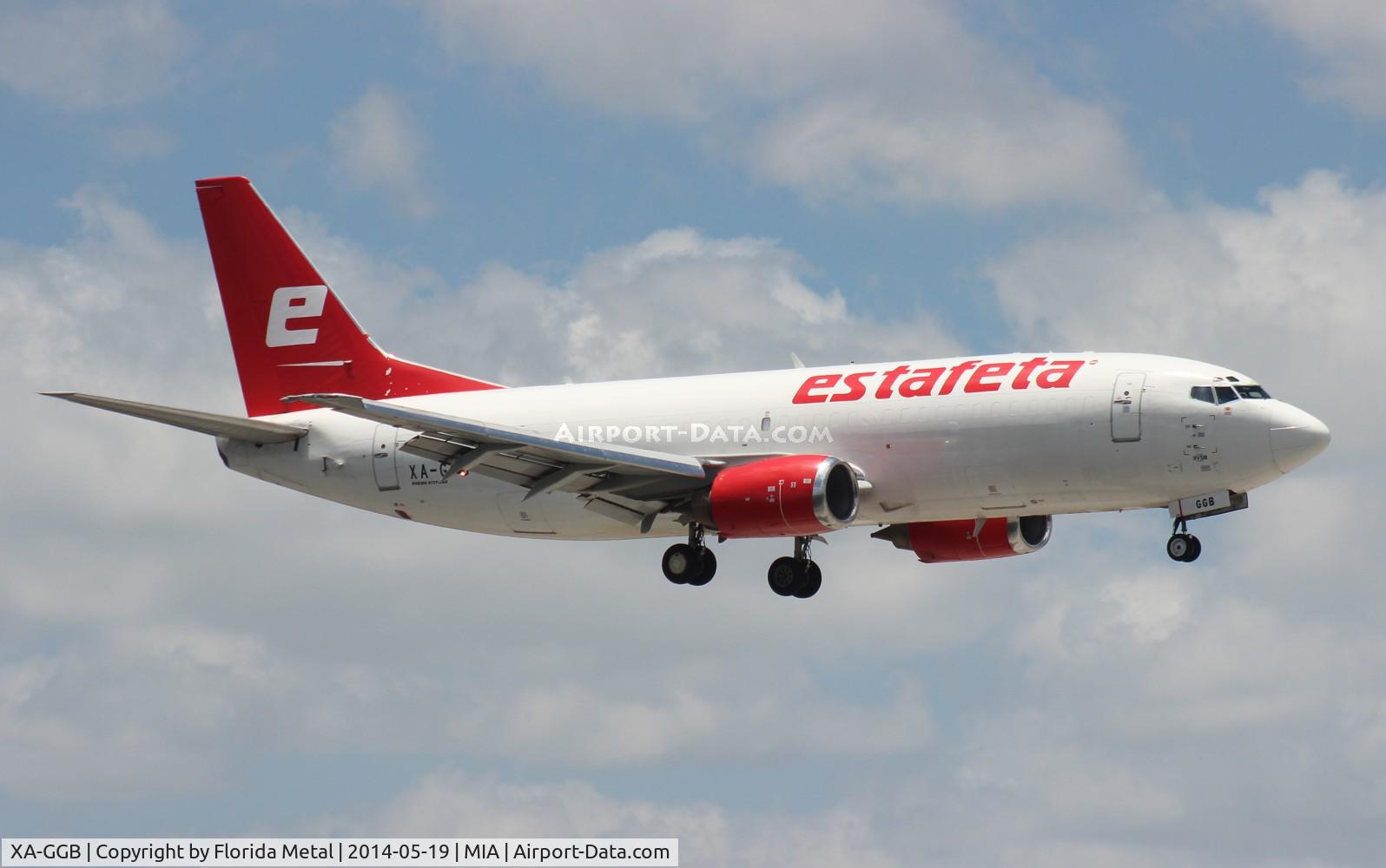 XA-GGB, 1989 Boeing 737-3M8 C/N 24023, Estafeta Cargo