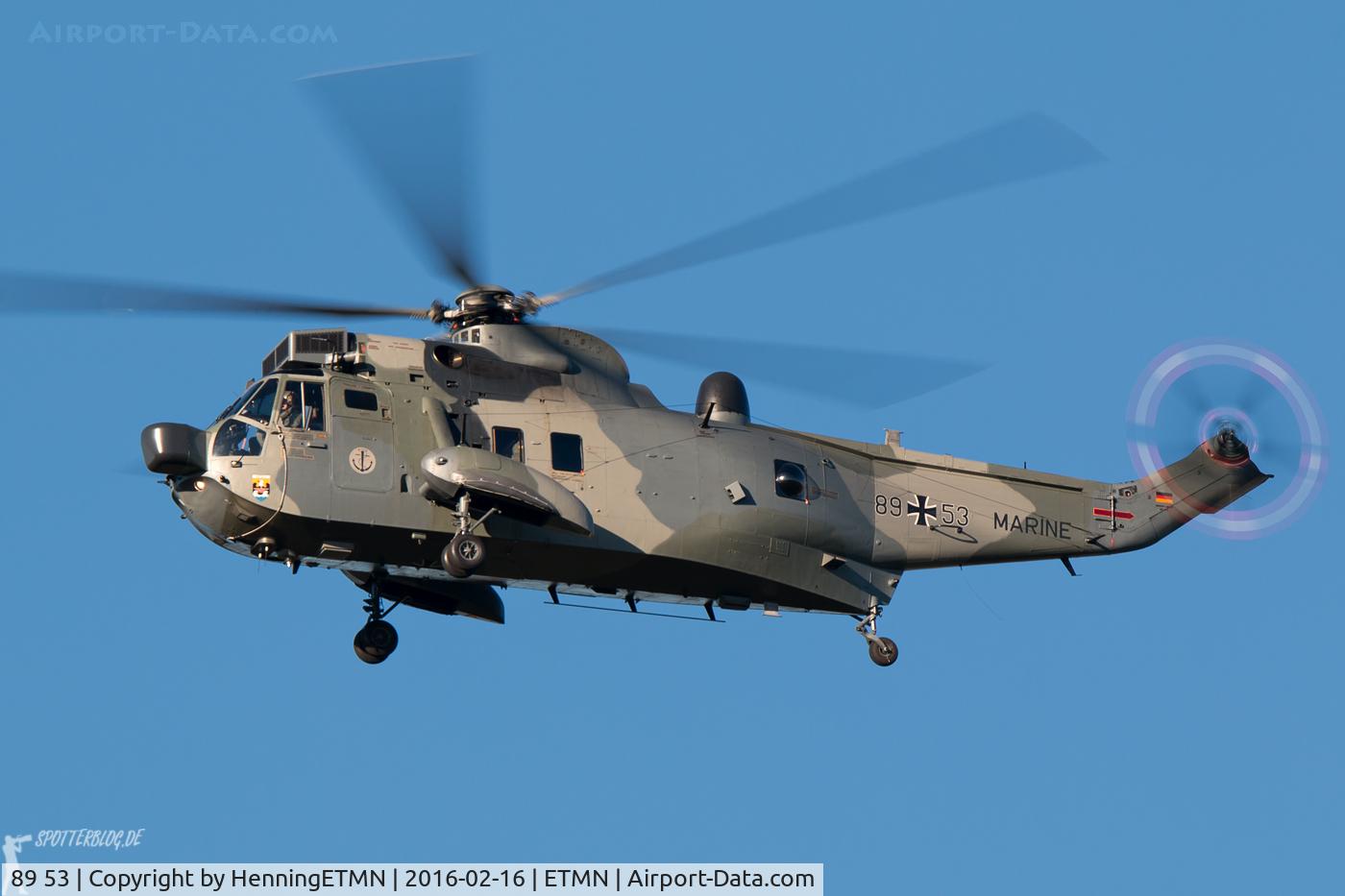 89 53, Westland Sea King Mk.41 C/N WA757, 89+53 at his homebase Nordholz (ETMN