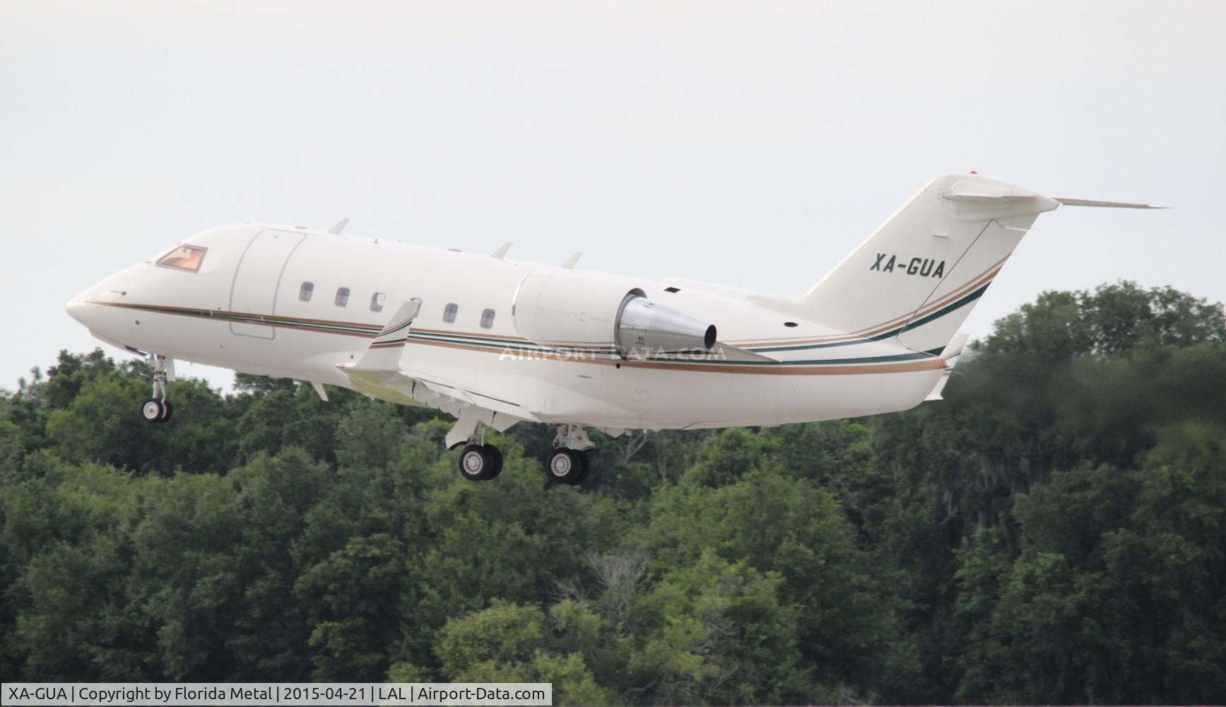 XA-GUA, Canadair Challenger 601-3A (CL-600-2B16) C/N 5076, Challenger 601