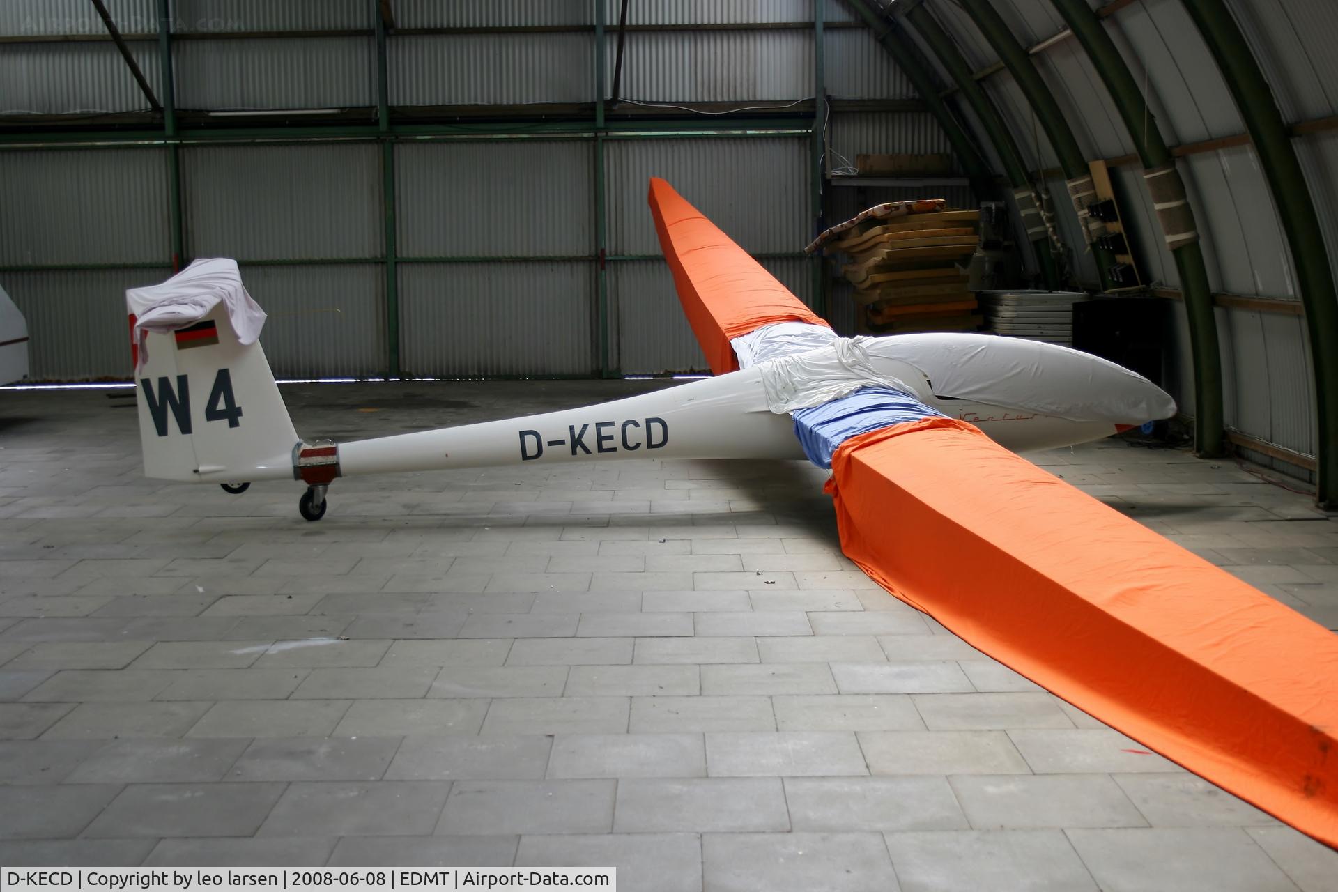 D-KECD, Schempp-Hirth Ventus cT C/N 111/379, Nordholz 8.6.2008
