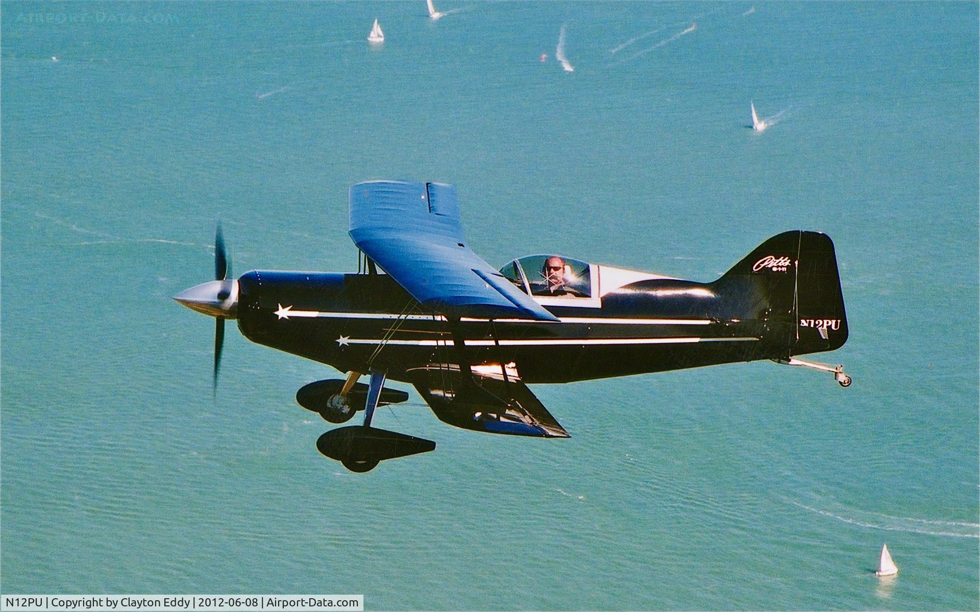 N12PU, 1998 Pitts S-1-11B Super Stinker C/N 008, N12PU of the San Francisco Bay.