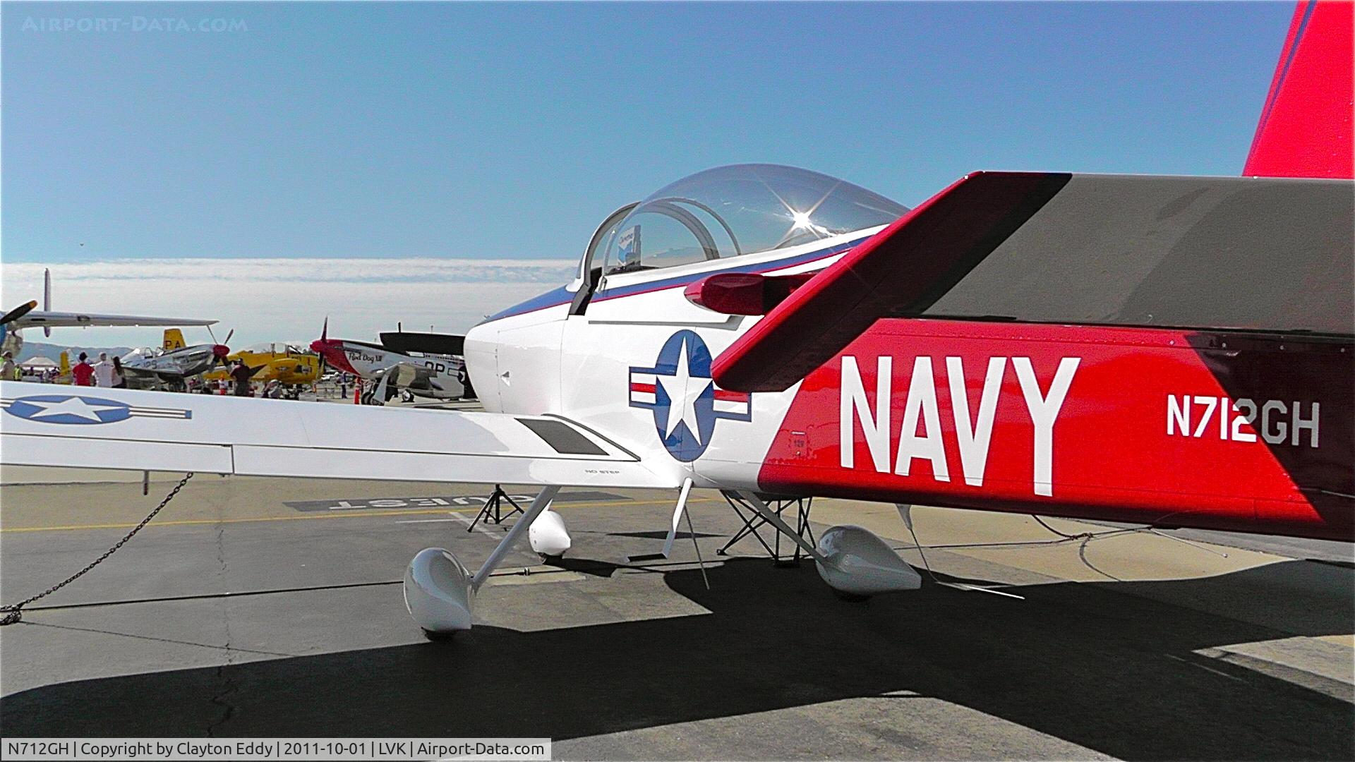 N712GH, Vans RV-8A C/N 82711, Livermore Airport 2011.