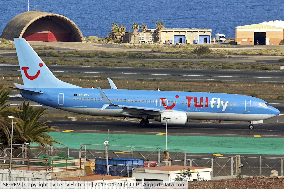 SE-RFV, 2006 Boeing 737-86N C/N 32669, at Gran Canaria