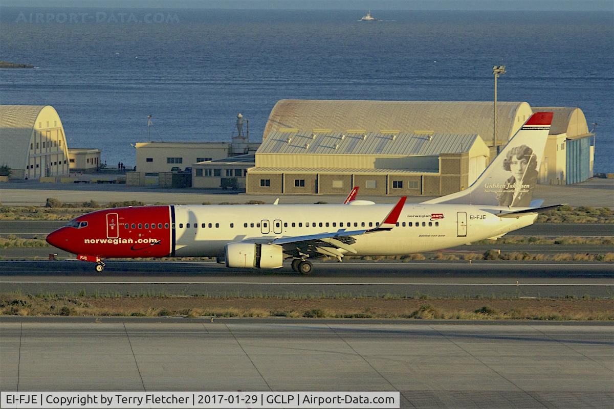 EI-FJE, 2011 Boeing 737-8JP C/N 39420, at Gran Canaria