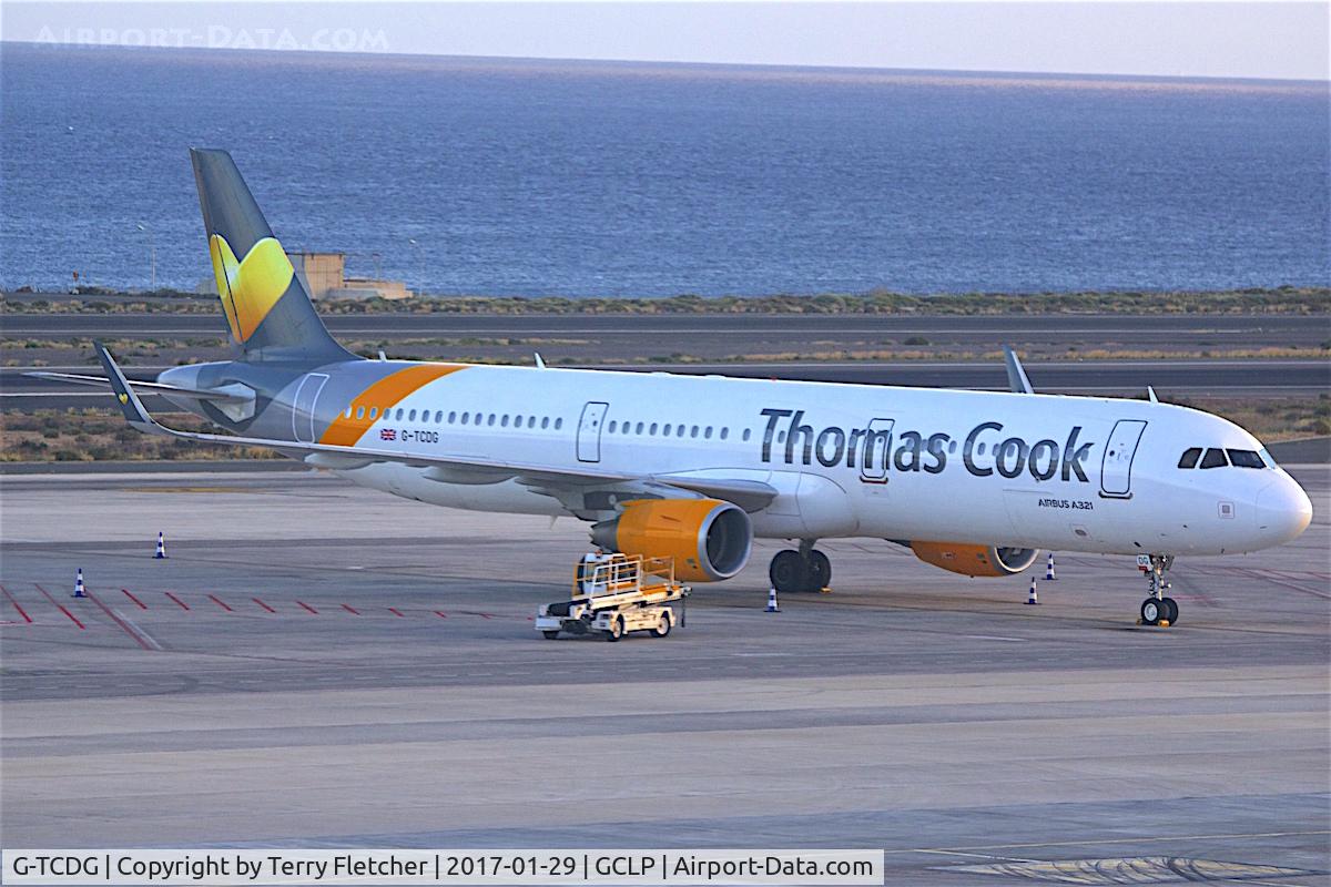 G-TCDG, 2014 Airbus A321-211 C/N 6122, at Gran Canaria