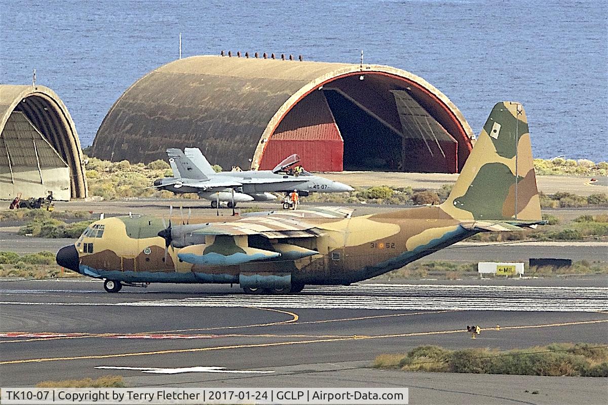 TK10-07, Lockheed KC-130H Hercules C/N 382-4652, at Gran Canaria