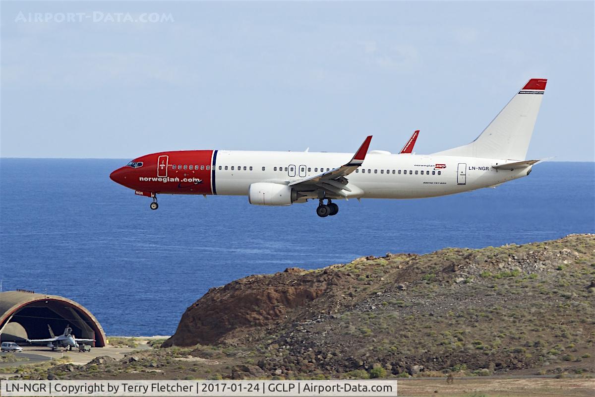 LN-NGR, 2013 Boeing 737-8JP C/N 41121, at Gran Canaria