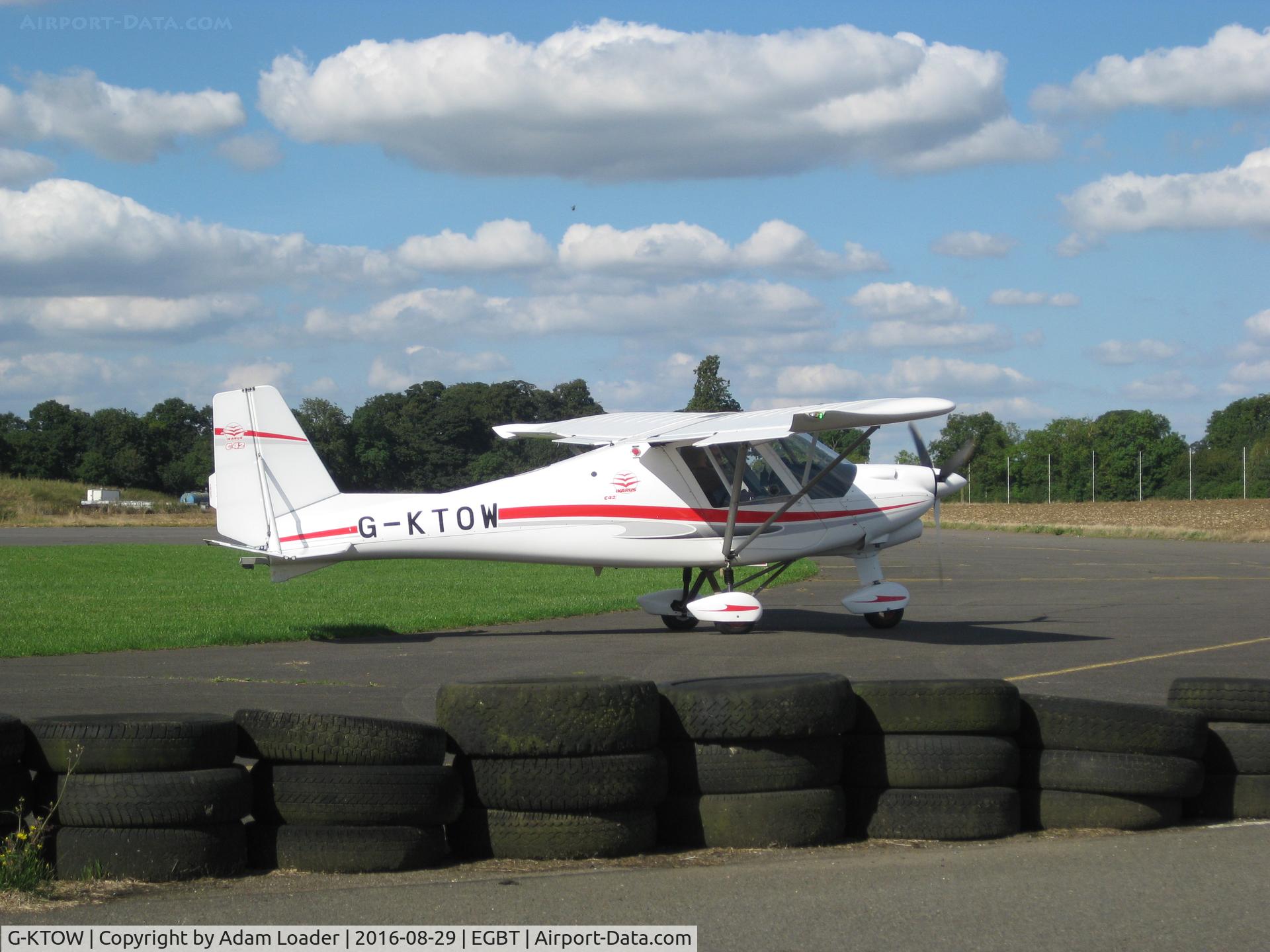 G-KTOW, 2013 Comco Ikarus C42 FB100 Bravo C/N 1311-7287, G-KTOW