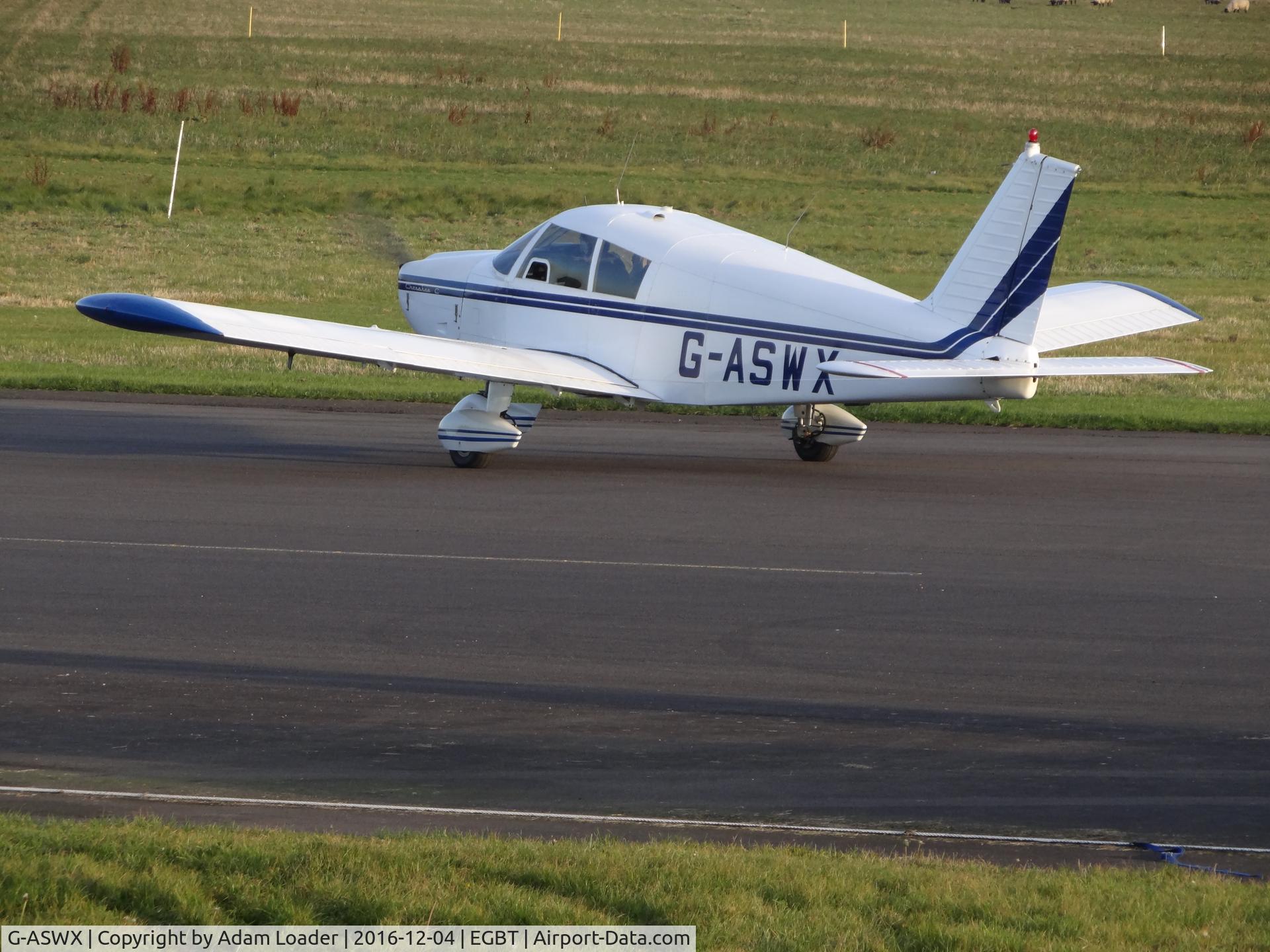 G-ASWX, 1964 Piper PA-28-180 Cherokee C/N 28-1932, G-ASWX