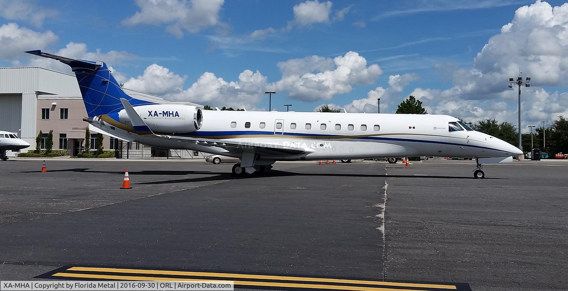 XA-MHA, 2006 Embraer EMB-135BJ Legacy C/N 14500965, This Legacy when registered as N600XL was involved in a mid air collision with a GOL 737 over Brazil.  The Legacy only had damage to the winglet and continued on to it's destination, the 737 crashed killing all on board.