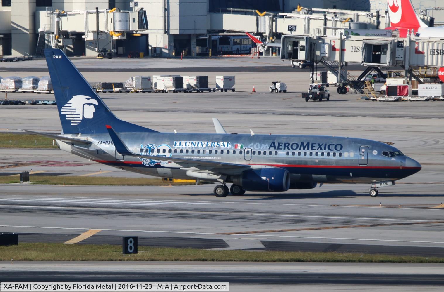 XA-PAM, 2005 Boeing 737-752 C/N 34293, Aeromexico