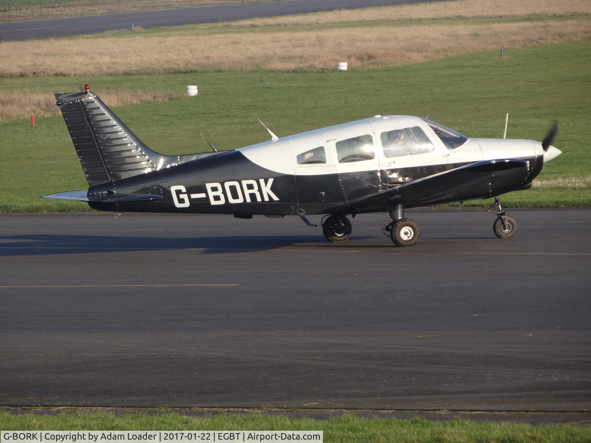 G-BORK, 1981 Piper PA-28-161 Cherokee Warrior II C/N 28-8116095, G-BORK