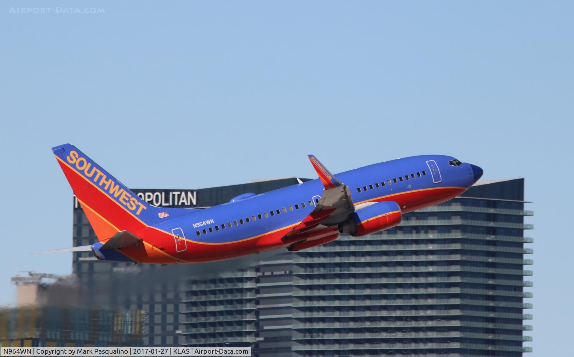 N964WN, 2011 Boeing 737-7H4 C/N 36965, Boeing 737-700