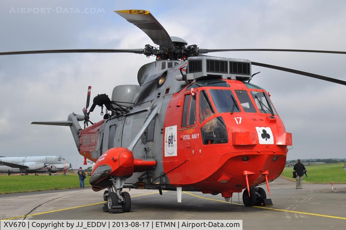 XV670, 1970 Westland Sea King HU.5 C/N WA658, Visit Nordholz Air Base