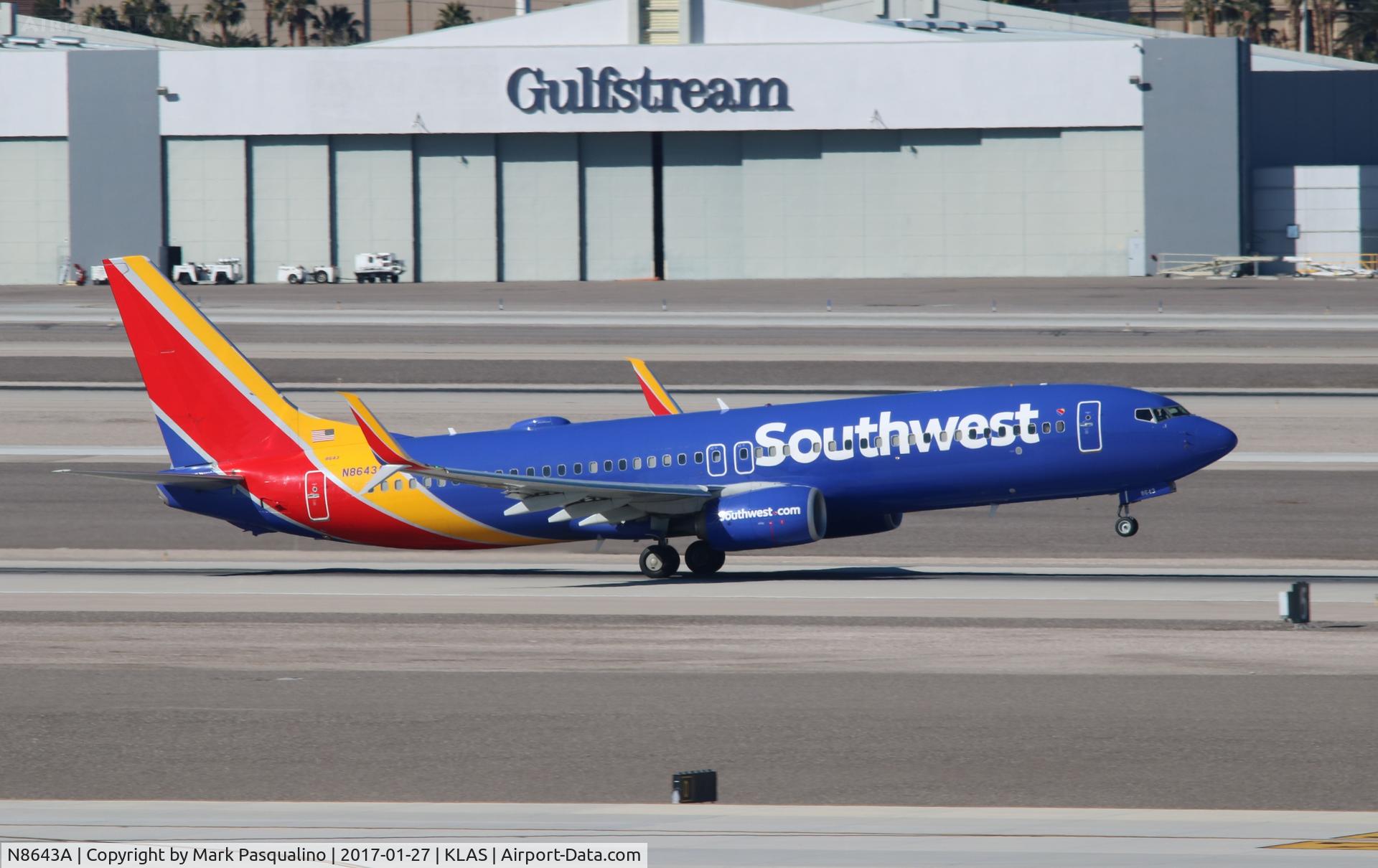N8643A, 2014 Boeing 737-8H4 C/N 42524, Boeing 737-800
