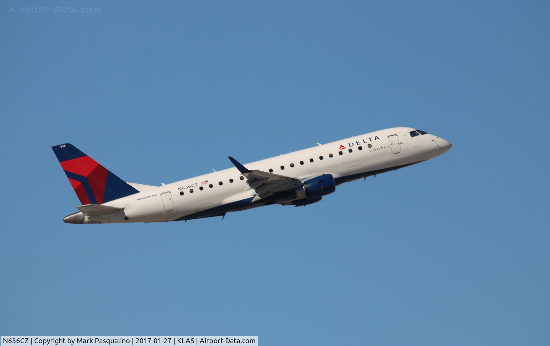 N636CZ, 2008 Embraer 175LR (ERJ-170-200LR) C/N 17000253, ERJ 170-200 LR