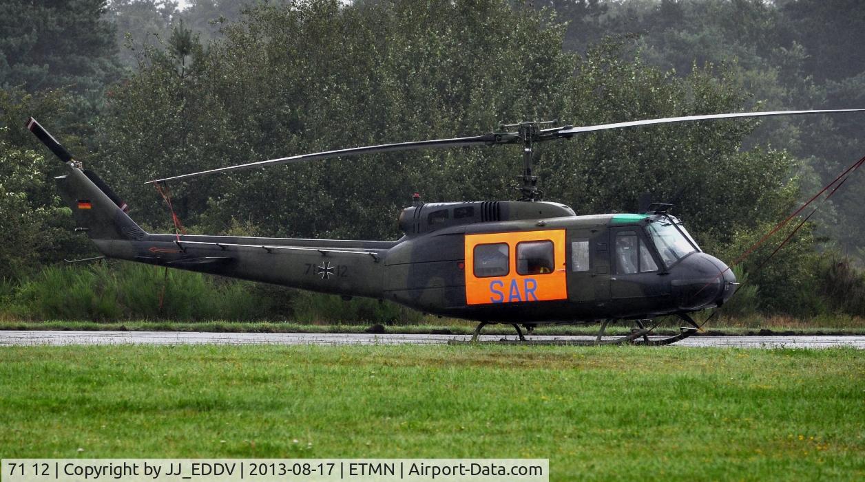71 12, Bell (Dornier) UH-1D Iroquois (205) C/N 8172, SAR in ETMN