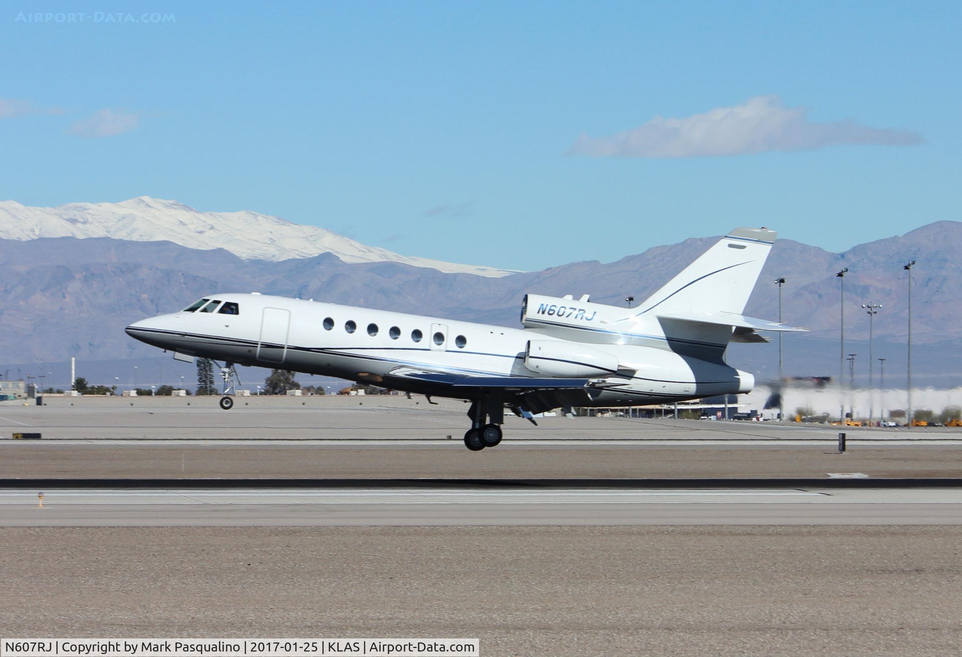 N607RJ, 1990 Dassault-Breguet Falcon 50 C/N 206, Falcon 50