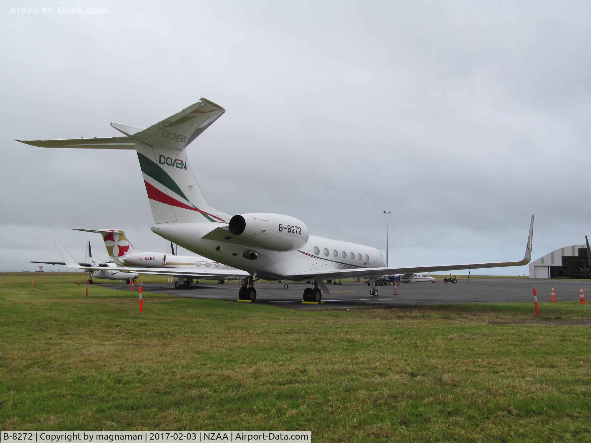 B-8272, Gulfstream Aerospace GV-SP (G550) C/N 5405, c/n 5405 on same apron same day as B-8269 c/n 5404!!
