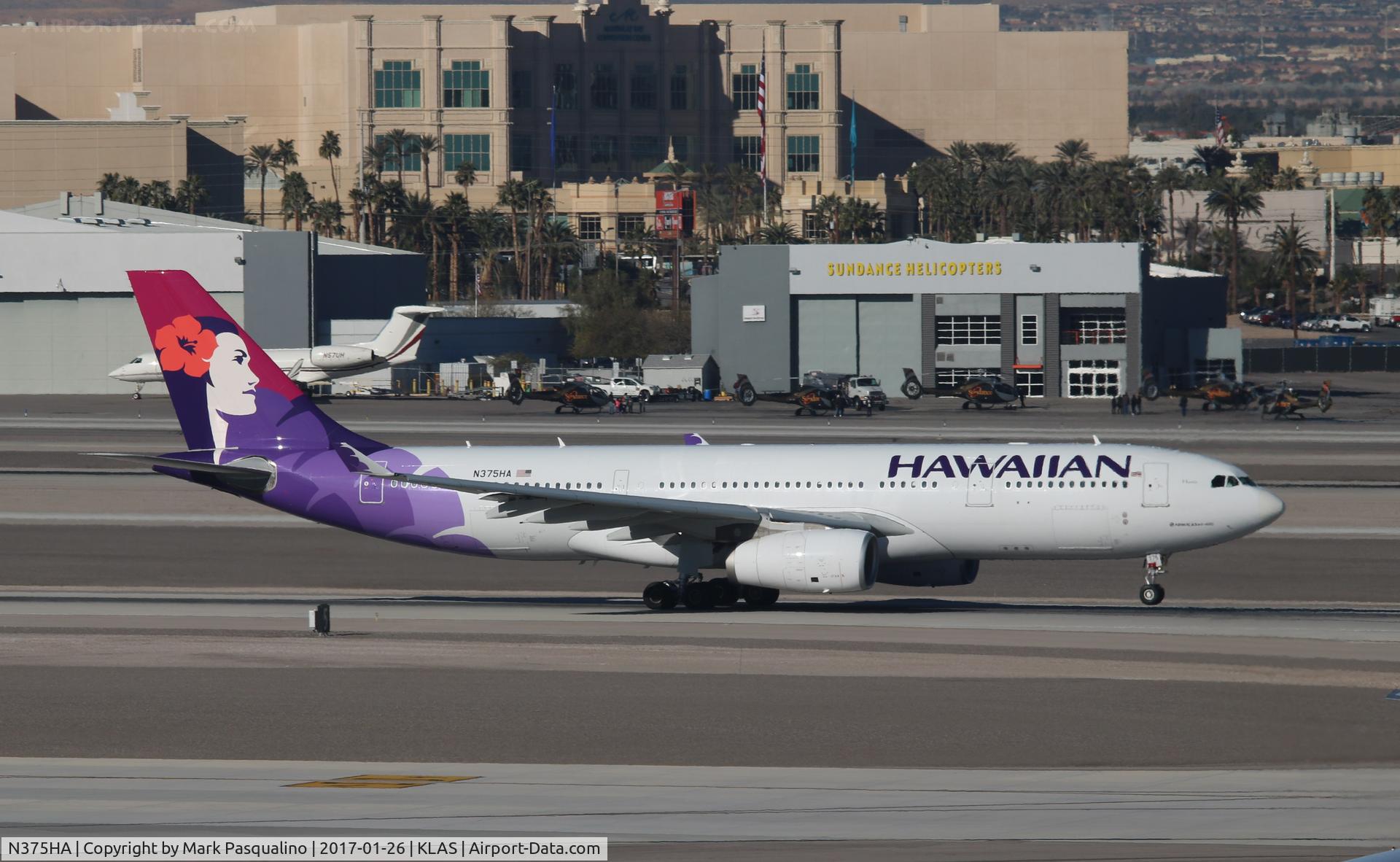 N375HA, 2015 Airbus A330-243 C/N 1606, Airbus A330-243