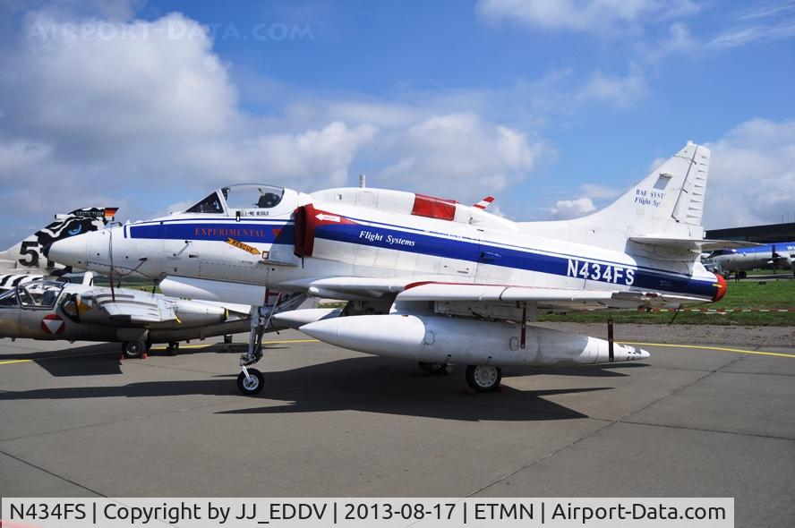 N434FS, 1972 Douglas A-4N Skyhawk C/N 14514, Douglas A-4N in Nordholz Air Base