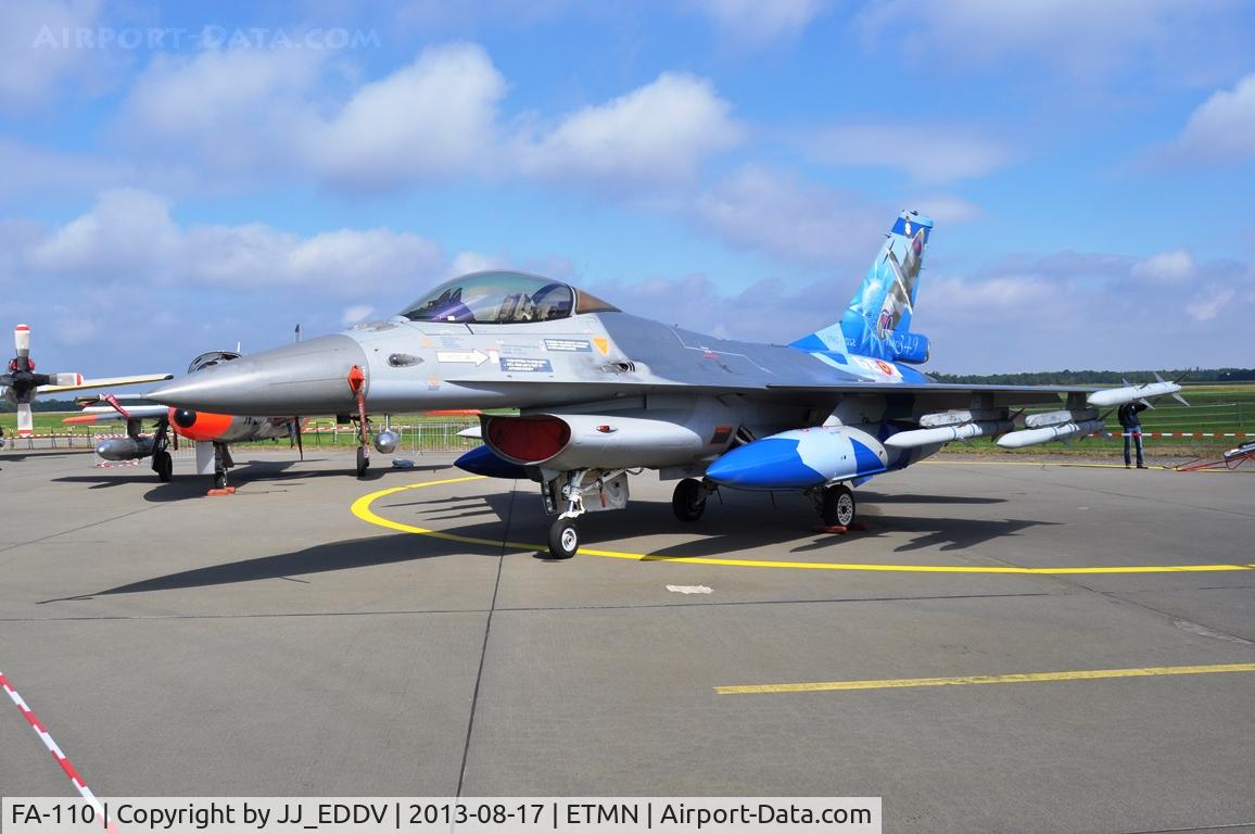 FA-110, SABCA F-16AM Fighting Falcon C/N 6H-110, F-16 Belgian Air Force in Nordholz