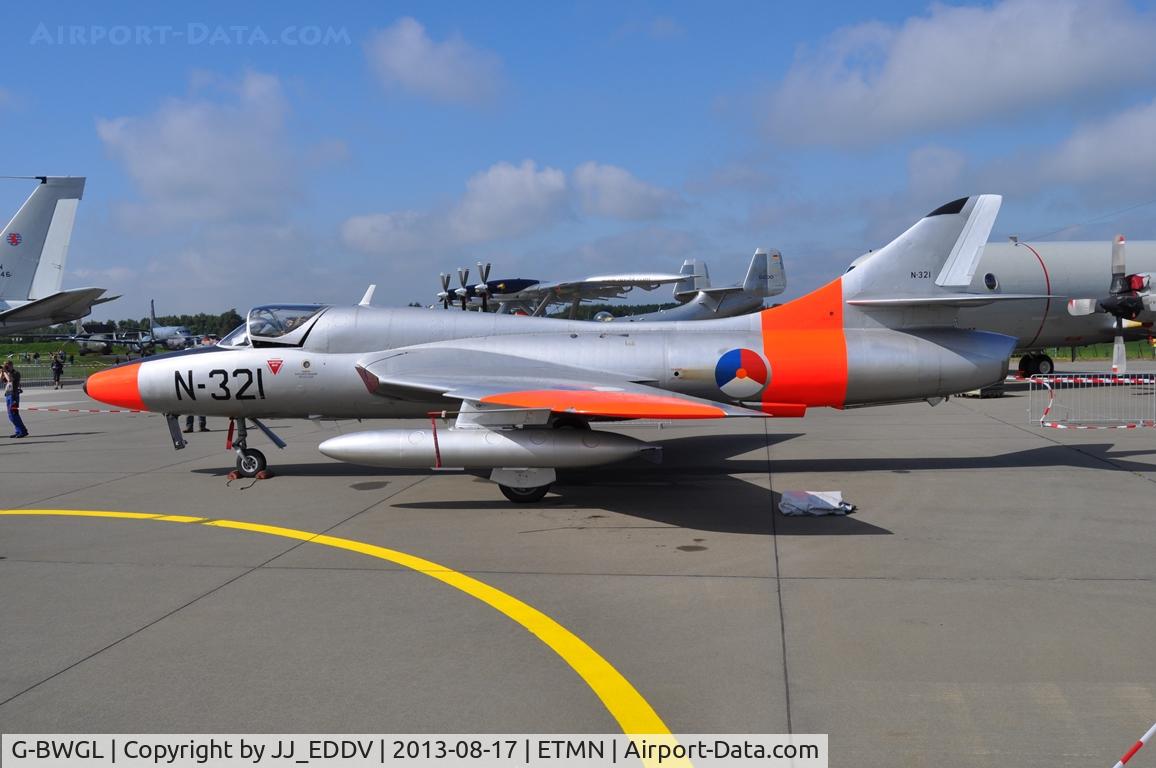 G-BWGL, 1959 Hawker Hunter T.8C C/N 41H/695946, Nice Plane at ETMN