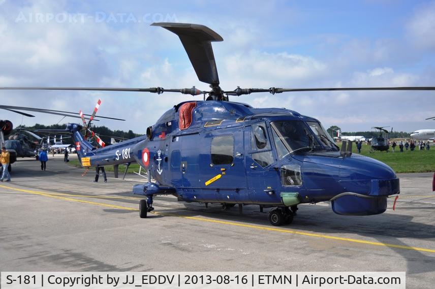 S-181, Westland Super Lynx Mk.90B C/N 411, Dansk Visitor at Nordholz