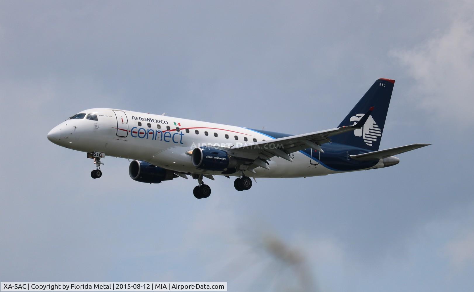 XA-SAC, 2006 Embraer 170LR (ERJ-170-100LR) C/N 17000139, Aeromexico Connect