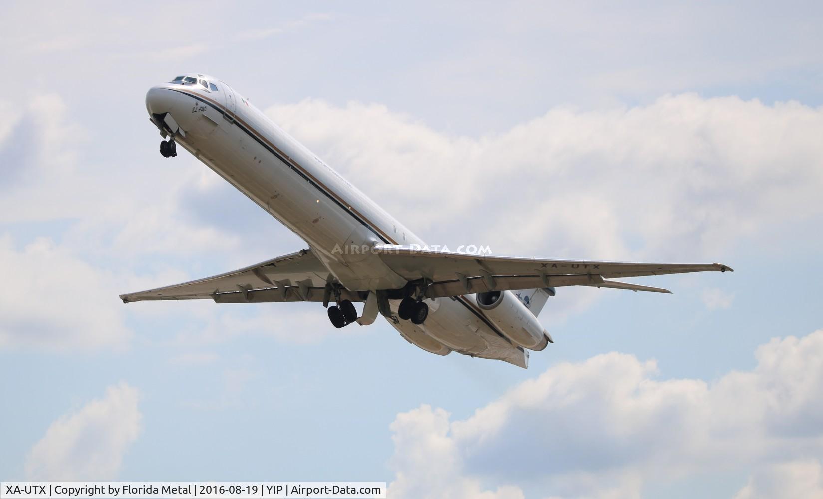 XA-UTX, 1986 McDonnell Douglas MD-82 (DC-9-82) C/N 49342, Aeronaves